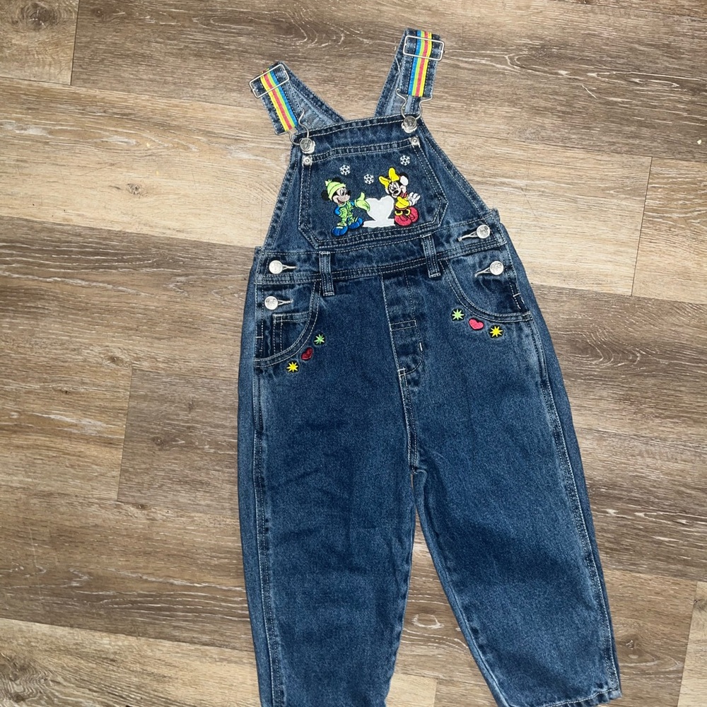 Vintage Disney Jean overalls